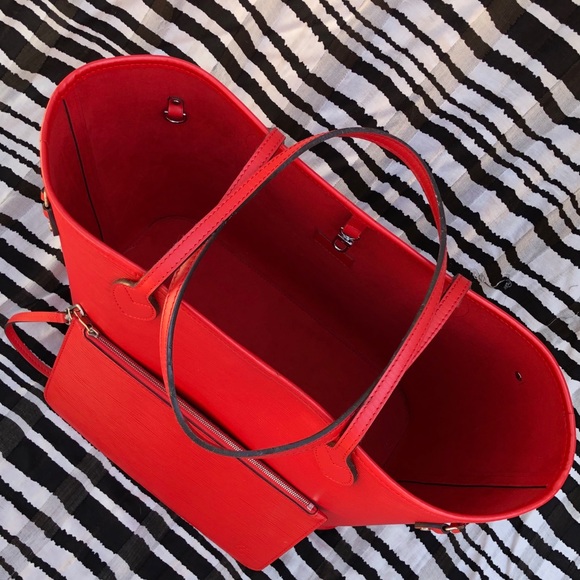 ❤️ Louis Vuitton Neverfull MM epi red - Picture 6 of 16